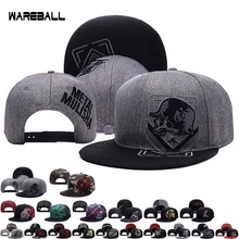Hot Rockstar Fox Cap Hip hop Cap Skull Adjustable Baseball Snapback Cap For Men Women casquette gorras planas bone aba reta toca