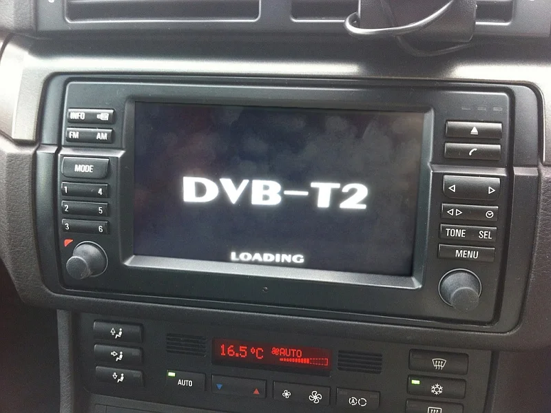 DVB-T2 цифровой ТВ для BMW E38 E39 E46 X5 E53