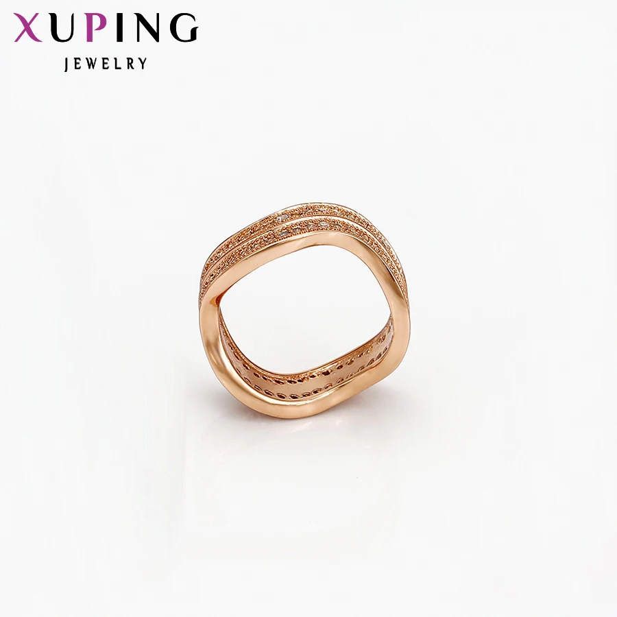 Xuping, модное кольцо, специальный дизайн, кольца для женщин, высокое качество, позолота, цвет, ювелирное изделие, шарм, Рождество, S25, 3 \ S40, 2-13083