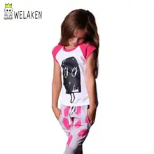 Funny Kid’s Cotton T-shirt Ice cream Summer Girls love it Cute Baby Outwear Super Vale 2016 New