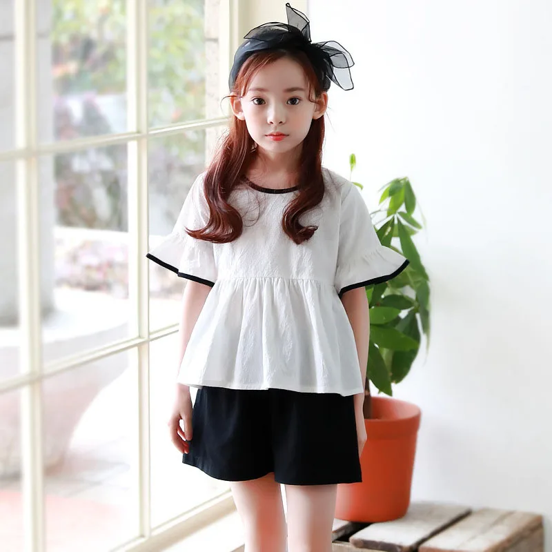 girls clothing sets size 12 6 7 8 10 6 5 kids shorts set girls summer