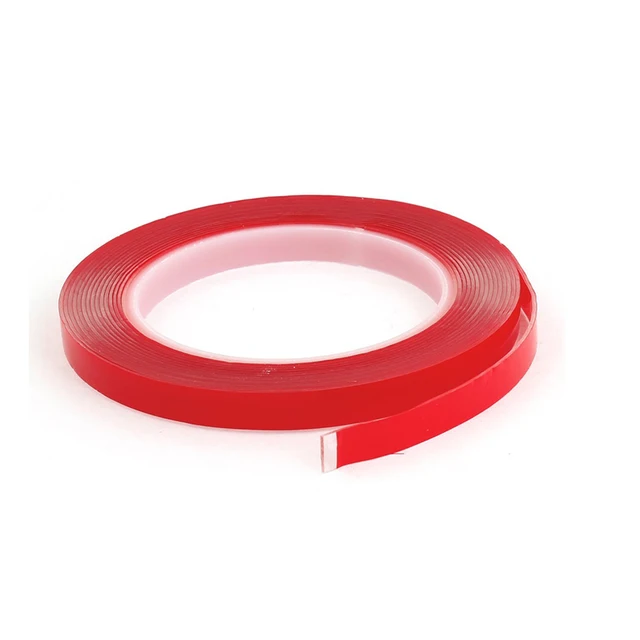 Car Glue Sticker 10mm x 3m Car Double Side Tape Acrylic Foam Transparent Adhesive No Traces Double Sided Adhesive Sticker