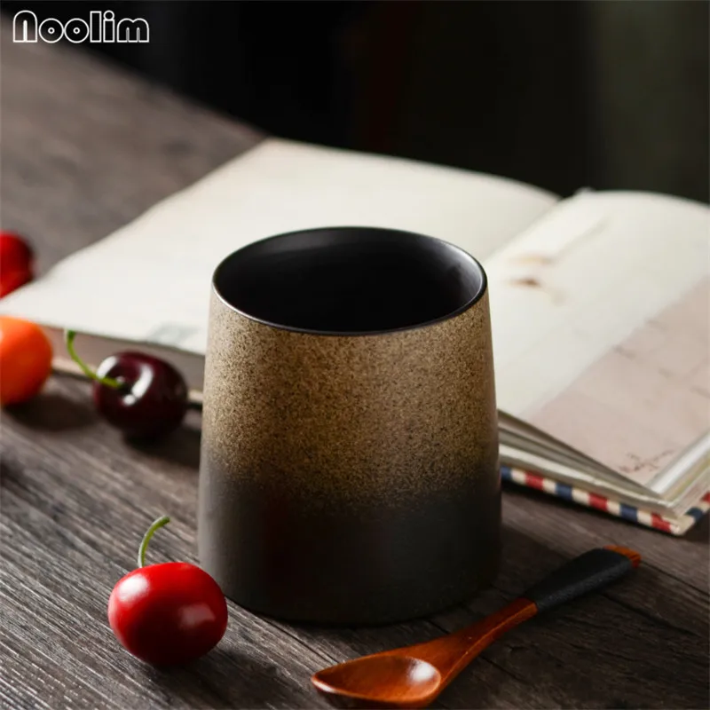 Японские Ретро креативные керамические кружки простые матовые градиентные ручная чашка Цзиндэчжэнь ручной работы кружка для молока и кофе домашняя офисная кружка