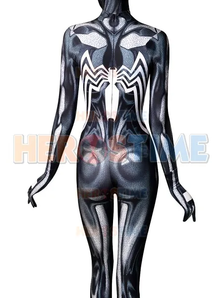 Костюм для косплея She Venom Anne Weying с 3D принтом костюм Человека паука человека
