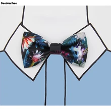 weastern elegant bow ties handmade butterfly wedding party bow ties butterfly bamboo tie mens ties