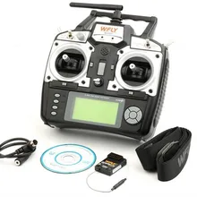 2,4G WFLY 7CH WFT07 радио передатчик+ WFR07S 2,4G приемник+ моделирование tieline пульт дистанционного управления RC системы светодиодный дисплей шейный ремешок