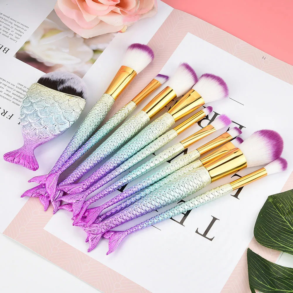 make up brushes Synthetic hair makeup brushes set professional Make Up Foundation Blush Cosmetic Concealer Brushes Y503