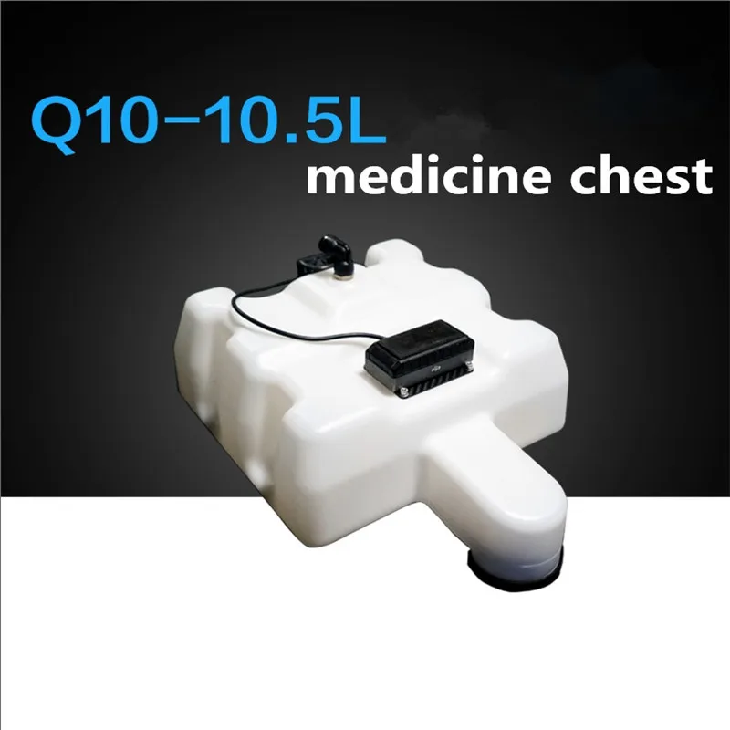 DIY Q10 agricultural drone set 10.5L new portable smart water tank / can hold battery