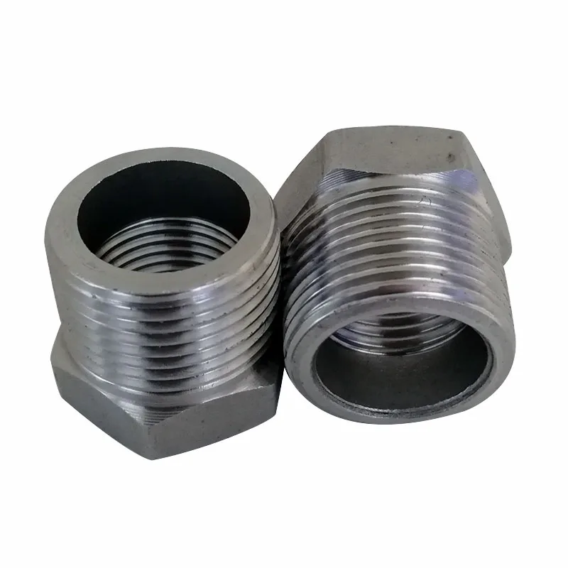 Stainless Steel Material RC1/2 Female thread RC3/4 male thread Pipe joint