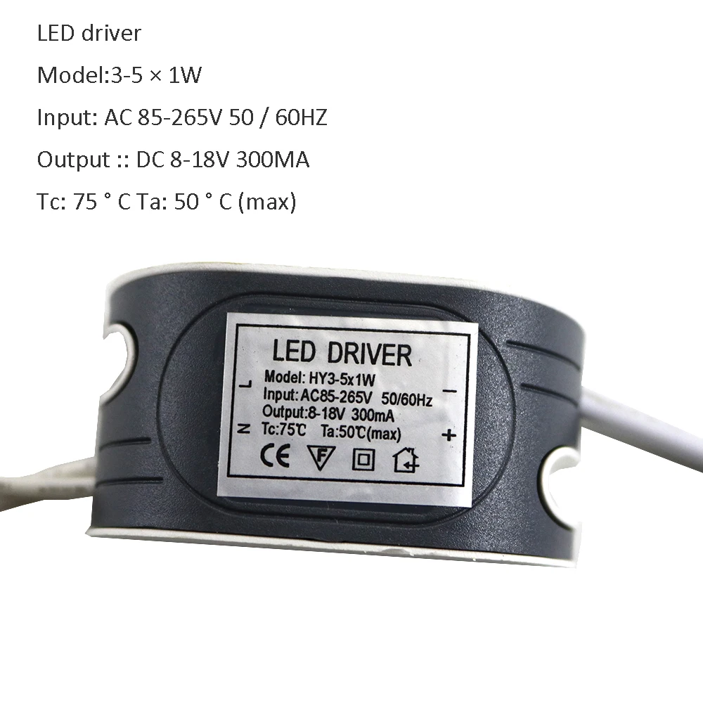 Светодиодный трансформатор освещения драйвера AC 110 V 220 V к DC 6 V-160 V источник питания AC DC 12 V 24 V Драйвер для стетодиодных приборов ламп KQ