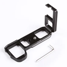 Металлическая Вертикальная съемка с ЧПУ БЫСТРОРАЗЪЕМНАЯ l-пластина кронштейн для камеры sony A7II A7RII A7SII A7M2 DSLR