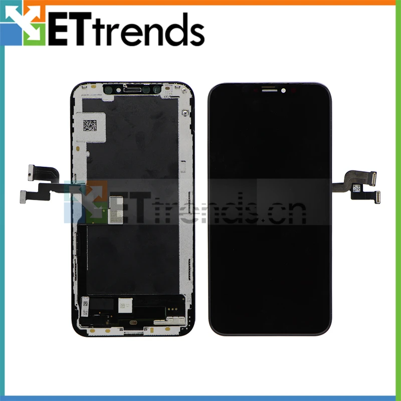 

1 Piece 100% Original Refurbished LCD Screen for iPhone XS LCD touch Digitizer Glass Screen Assembly DHL Free Shipping