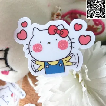 

39 Pcs Cute bunny rabbit paper Sticker For Luggage Skateboard Phone Laptop Moto Bicycle/Eason Stickers/DIY Scrapbooking