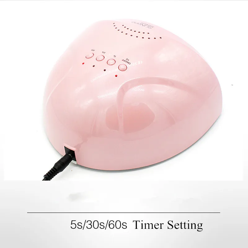 

Brand New SUNONE 24/48W Switch LED UV Lamp Nail Dryer Manicure Machine For Fast Drying Nail Gel Varnish Beauty Art Tools Icelamp