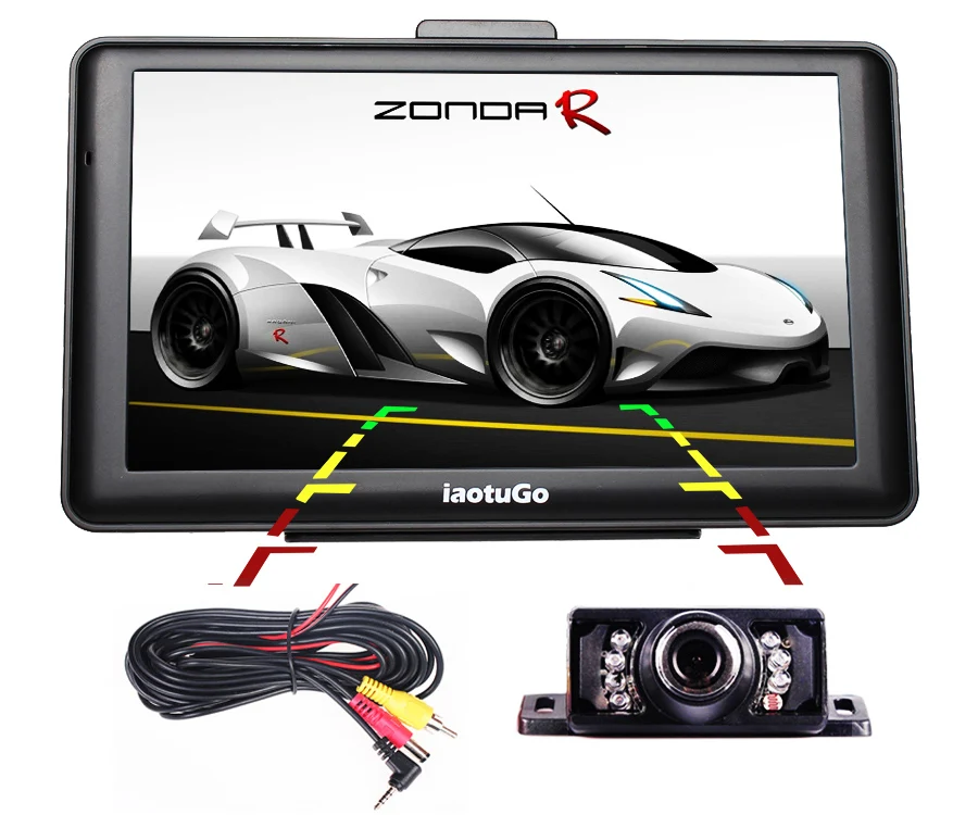 gps navigation for car iaotuGo 7" 128M 8G Capacitive Car Navigator GPS+Rearview Camera Parking System, Bluetooth GPS Navigation AVIN FM Music FM truck gps navigation