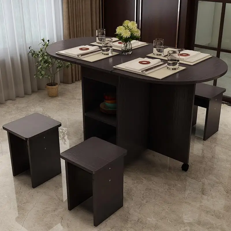 Dinning Kitchen Yemek Masasi Piknik Masa Sandalye Set Sala Shabby Chic Wood Folding De Jantar Bureau Mesa Comedor Dining Table