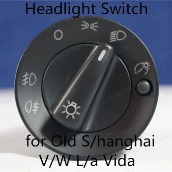 

Polarlander Car Headlight Switch Knob Button 1U0941531a for Old S/hanghai V/W L/a Vida Fog Headlight Lamp