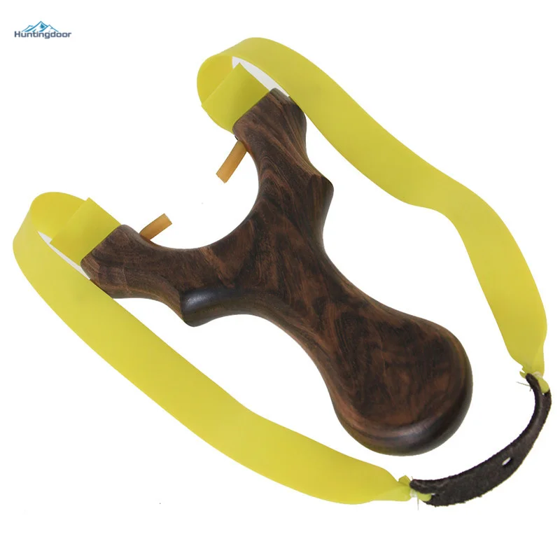 

Powerful Slingshot Super Velocity Hunting Slingshot Catapult Outdoor Games Sling Hunting with Wooden Handle