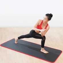 10mm Multifunctional Non-slip Yoga Mat Fitness Sports Yoga Mat Beginner Thicken Edge Covered Outdoor Slim Yoga Gym Exercise Mats