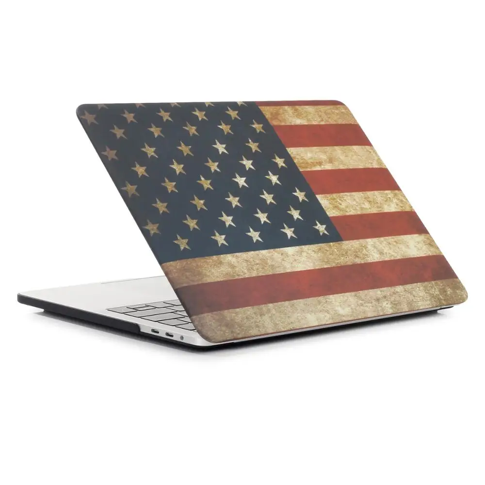Чехол для ноутбука с флагом Великобритании и США MacBook Air Pro Retina 11 6 12 13 15 4 Mac New