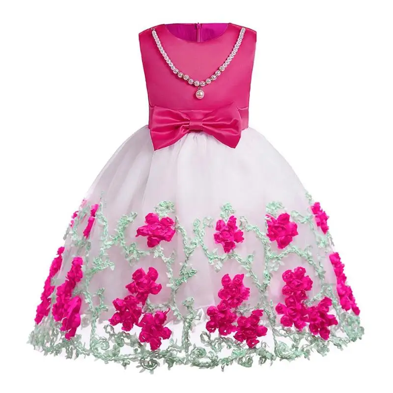 spesifikasi Girls Fashion Gaun Bola Gaun Tutu Gaun O Leher Ikatan Simpul Pengantin Formal Pernikahan Rose Bunga Decor dengan Kalung Party Dress spesifikasi Girls Fashion Gaun Bola Gaun Tutu Gaun O Leher Ikatan Simpul Pengantin Formal Pernikahan Rose Bunga Decor dengan Kalung Party Dress