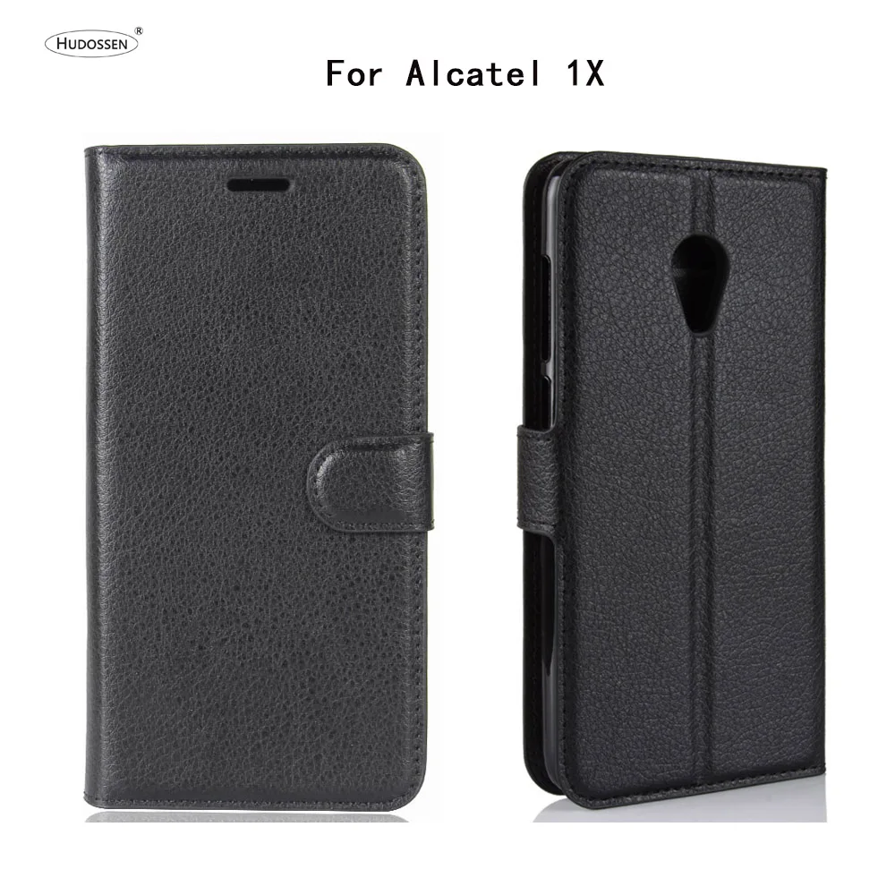 HUDOSSEN для Alcatel 1X 5059D чехол Роскошный кошелек Обложка на заднюю панель из