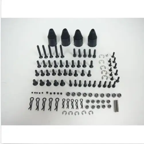

112 pcs Essential Hardware Bolt Screw Nut Clip HPI Baja 5B 5T 5SC KM Rovan 1/5