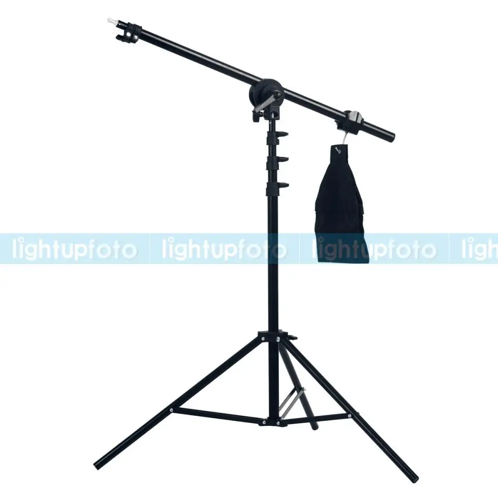Pro Photo Studio Light Boom Arm Kit with Light Stand 75 135cm boom arm