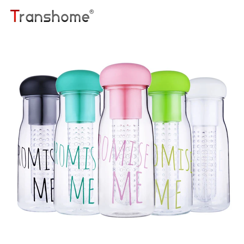 613 33 De Réductiontranshome Nouvelle Bouteille Deau Infuseur De Fruits 750 Ml Style Coréen Promettez Moi Bouteilles De Jus De Citron De Fruits