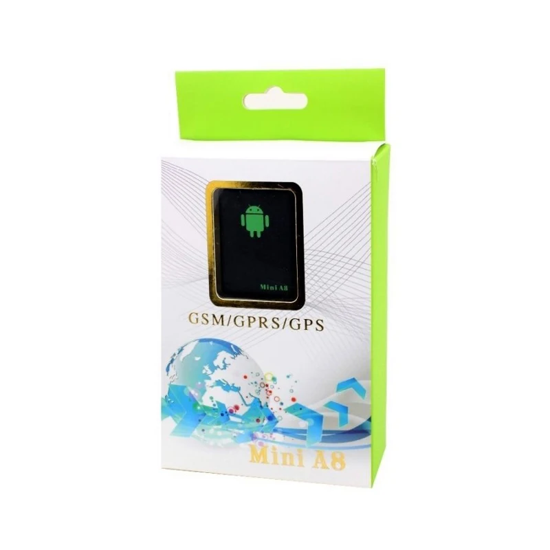

Mini A8 GPRS Tracker Locator Real Time Car Kids Pet GSM/GPRS/LBS Tracking Device Personal Tracker High Quality