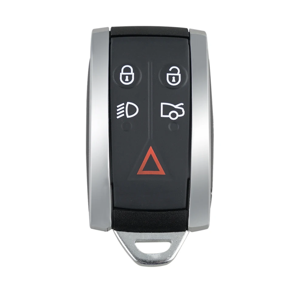 MAHAQI, автомобильные аксессуары, чехол для ключа автомобиля, 5 кнопок дистанционного управления, умный чехол для ключа, оболочка лезвия для JAGUAR X TYPE S XKR XF XK, лидер продаж