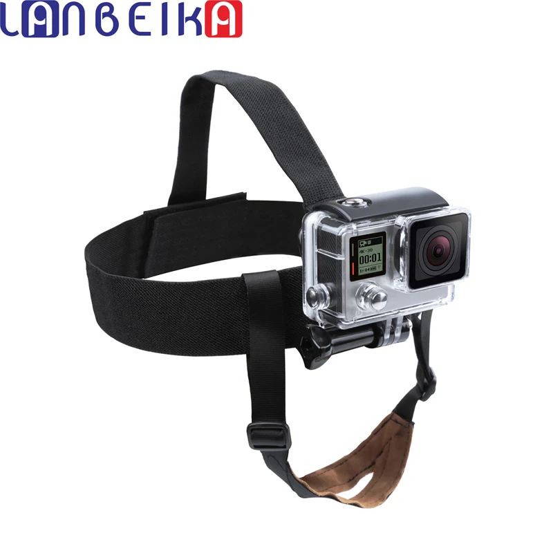 Нейлоновый эластичный ремешок LANBEIKA для головы ремень подбородка GoPro Hero 9 8 7 6 5 4