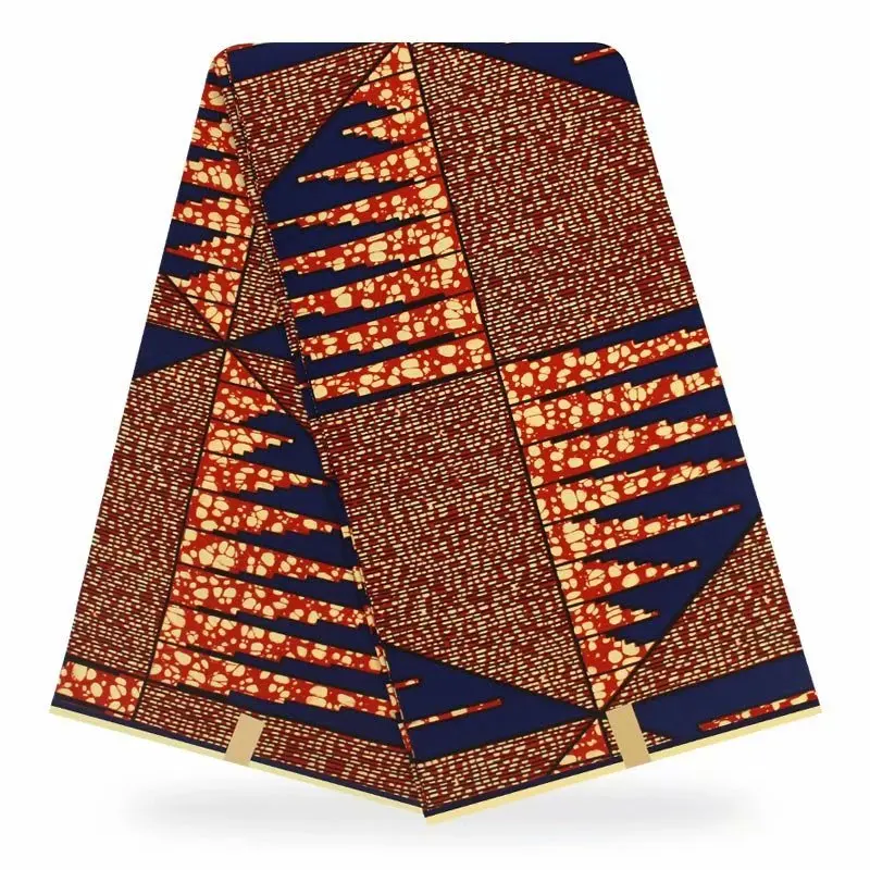 

New design african fabric real wax print beautiful african wax prints fabric 100% Cotton 6 yards ankara fabric F903-31