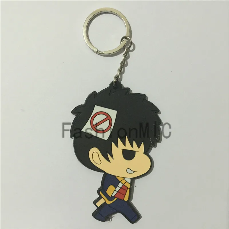 

Gintama Hijikata Toushirou Llaveros Key Chain Japanese Comic silicone keychain anime figure PVC keyring accessories