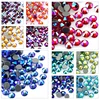 SS6-SS30 Multi-color Crystal AB Hot Fix Rhinestone Crystal Super Glitter Strass Iron On Rhinestones For Nail Art Fabric Garment ► Photo 1/6