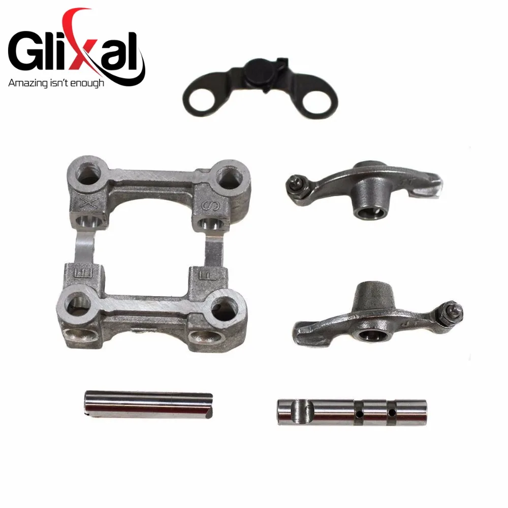 Glixal 152QMI 157QMJ рокер arm в сборе для GY6 Китайский мопед скутера 125 куб. См 150cc ATV Go Kart