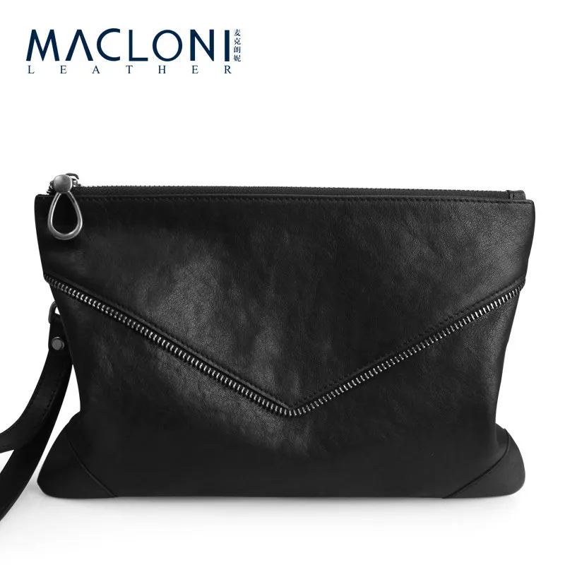 Top Quality Genuine Leaether Men's Clutch Purses and Cowhide Leather Man Wallet Bank Credit Card Holder Case Coin Phone | Багаж и