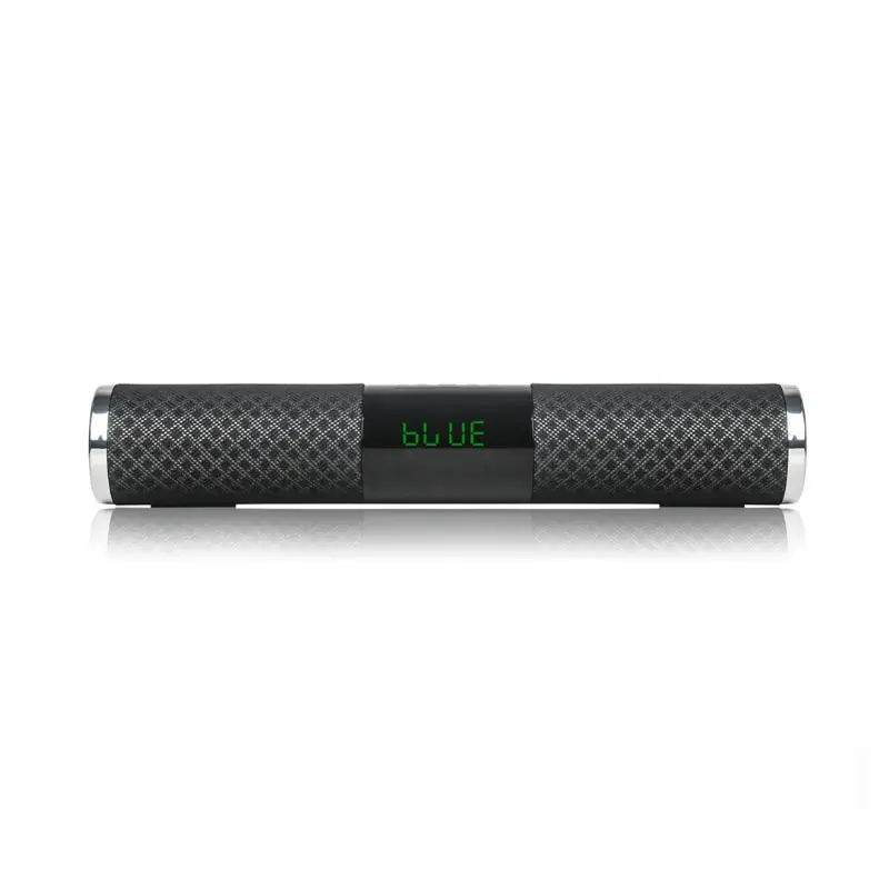 

Smalody 8050 wireless Bluetooth speaker stereo outdoor strip portable Speaker soundba LED display 10W Sound Box Support TF Card
