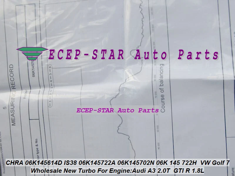Turbo Cartridge CHRA Core 06K145614D 06K145722H IS38 06K145722A 06K145702N 06K 145 722H For Audi A3 2.0T VW Golf 7 (6)