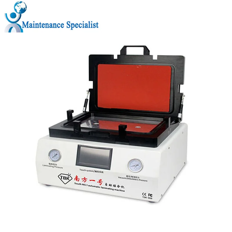 TBK 808 LCD Touch Screen Repair Automatic Bubble Removing Machine OCA Vacuum Laminating Machine with automatic