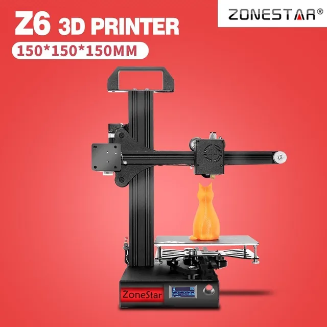 Best Offers ZONESTAR  Student's Mini 3D Printer 1.75mm 0.4mm Nozzle Filament 3D Printer DIY Kit Full Metal Aluminum Frame 3d printer