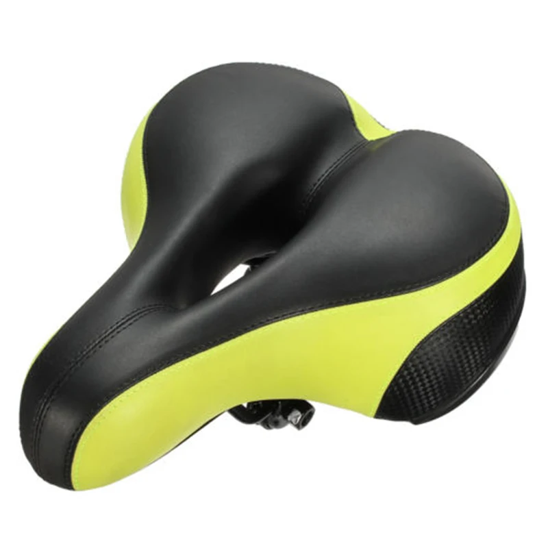 

Wide Big Bum Bike Reflector Saddle MTB Road Bicycle Cycling Comfort Wide Soft Pad Seat Comfort Bicycle Cushion Seat Cushion MTB