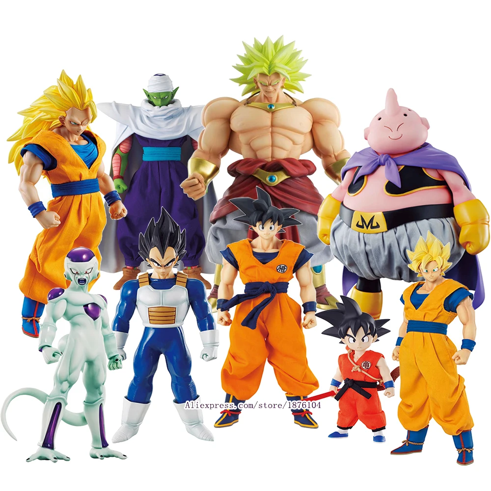 Anime Dragon Ball Z MegaHouse DOD Goku figura de acción Juguetes DragonBall Piccolo Vegeta Frieza figuras coleccionables Juguetes modelo
