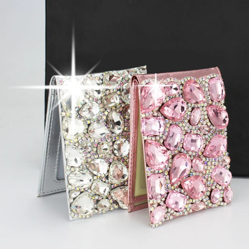 

fashion crystal diamond women driver license card holder rhinestone bling diamond key case for girls women