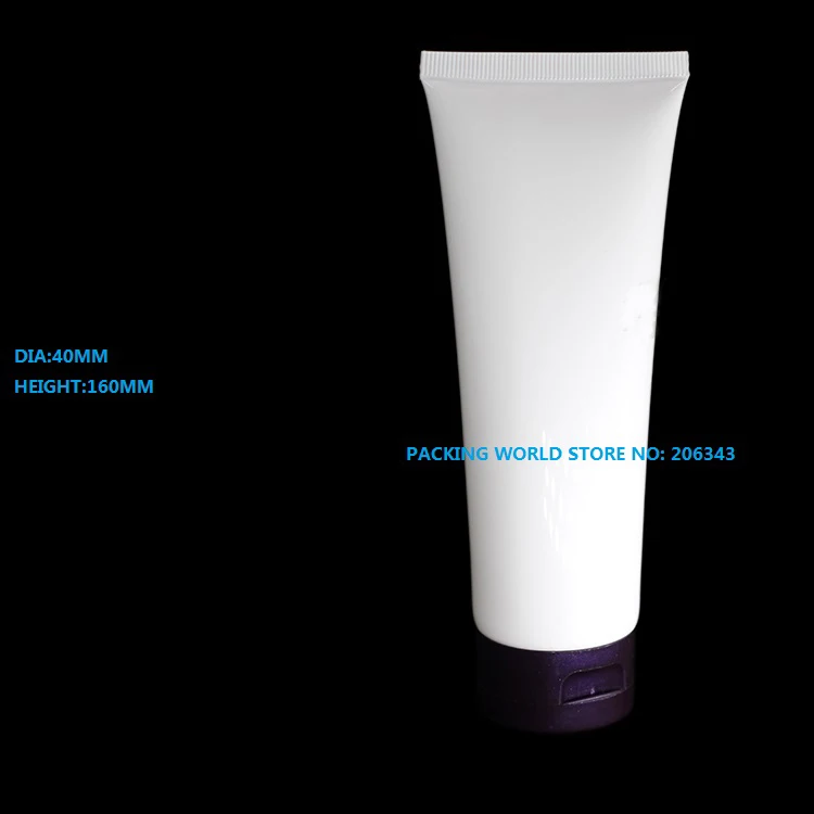 Macio para Lavagem Creme para as Mãos Embalagem de Plástico Tampa do Tubo de Aleta Branco Tubo Mildy - Manteiga Máscara Essência Médica Cosméticos Embalagem 120 ml 5 Garrafas reutilizáveis