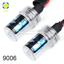 12 В 35 Вт AC Премиум Ксеноновые Conversion Kit Тонкий Балласт Фары для автомобиля/противотуманные фары 9006 4300 К