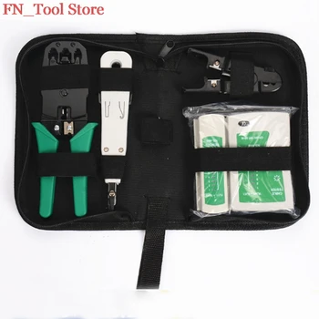 

4Pcs./Set. Network kit with wire stripper tools pliers taster and Network repair pliers for Network household kit DIY hand tools