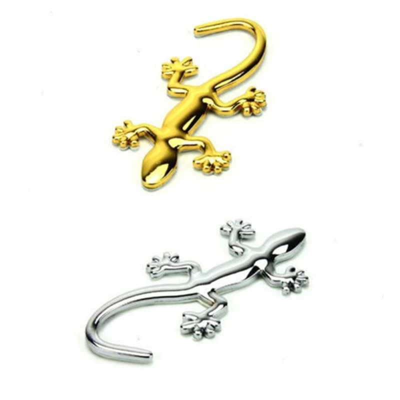 

3pcs Metal Gecko Car Auto Sticker 3D Decoration Fashion Modification Accessories Emblem Car Styling