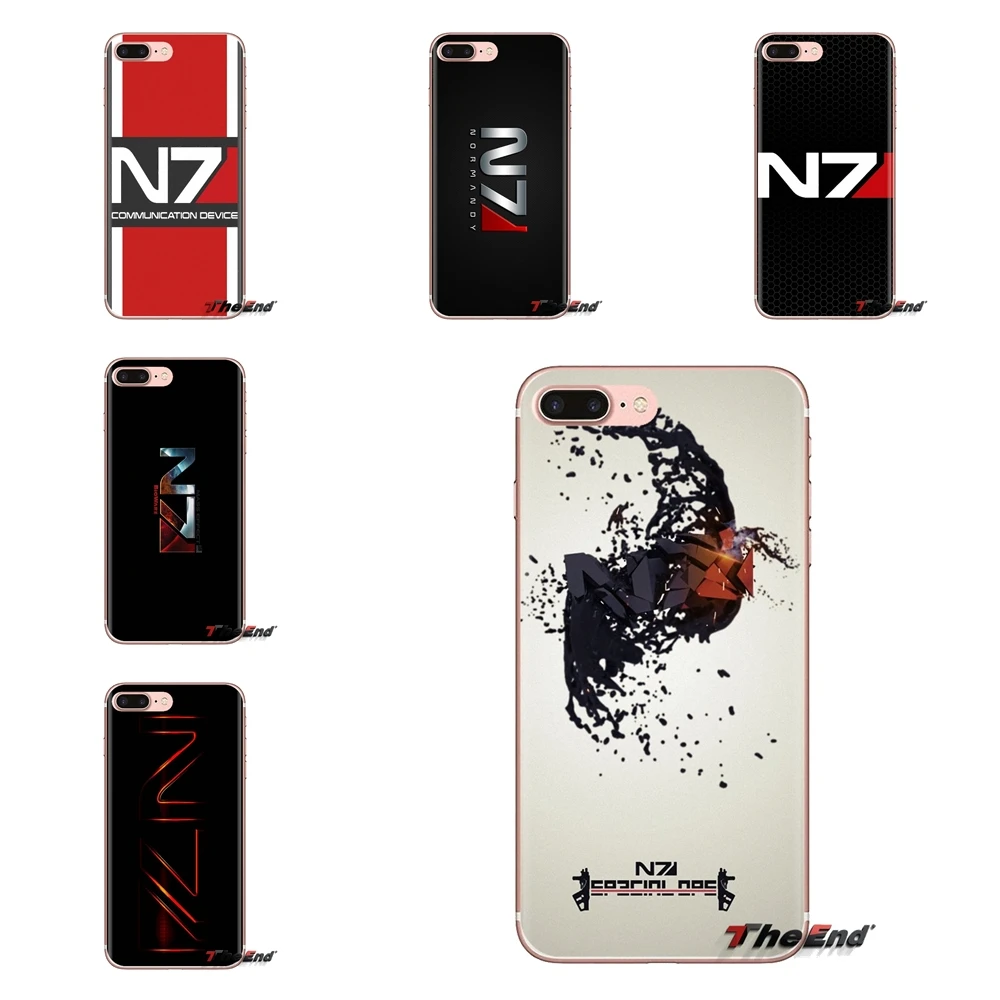 Mass Effect N7 Armour логотип для Samsung Galaxy J1 J2 J3 J4 J5 J6 J7 J8 Plus 2018 Prime 2015 2016 2017 TPU прозрачные чехлы