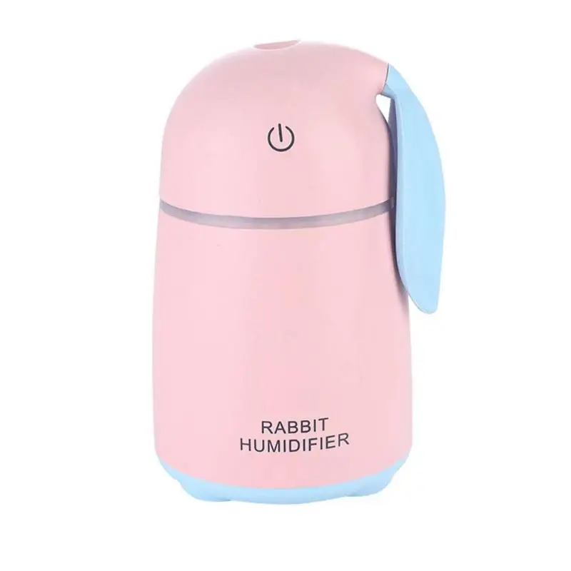  USB Cute Rabbit Shape Home Office Air Ultrasonic Aroma Humidifier Freshener Mist Sprayer Air Purifier Desktop Atomizer